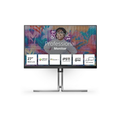 MONITOR AOC LCD IPS QD 27"...