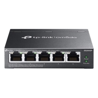 SWITCH 5P LAN Gigabit PoE+...